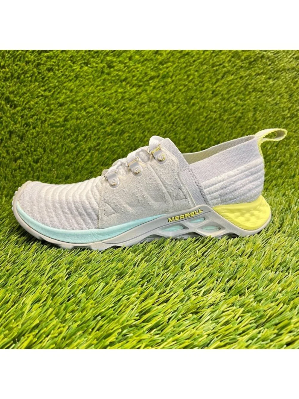 Merrell Range AC+ Womens Size 7 Gray Athletic Running Walking Shoes Sneakers